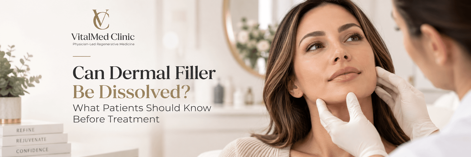 can dermal filler be dissolved