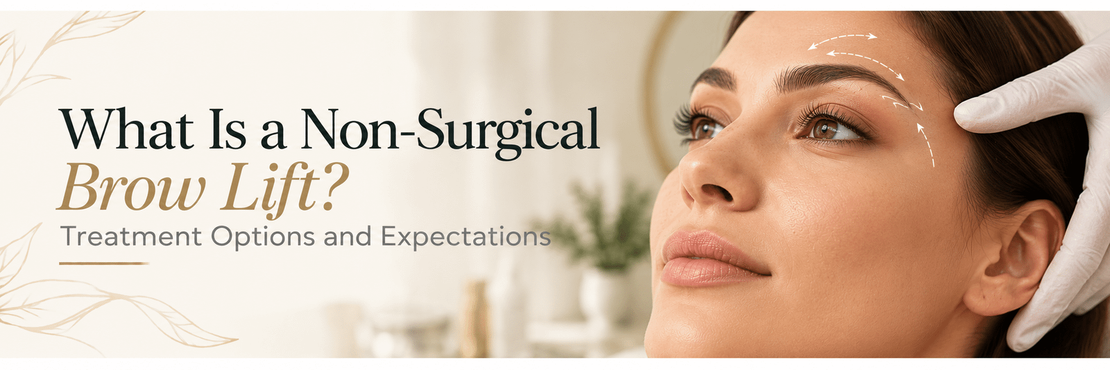 non-surgical brow lift North Bay