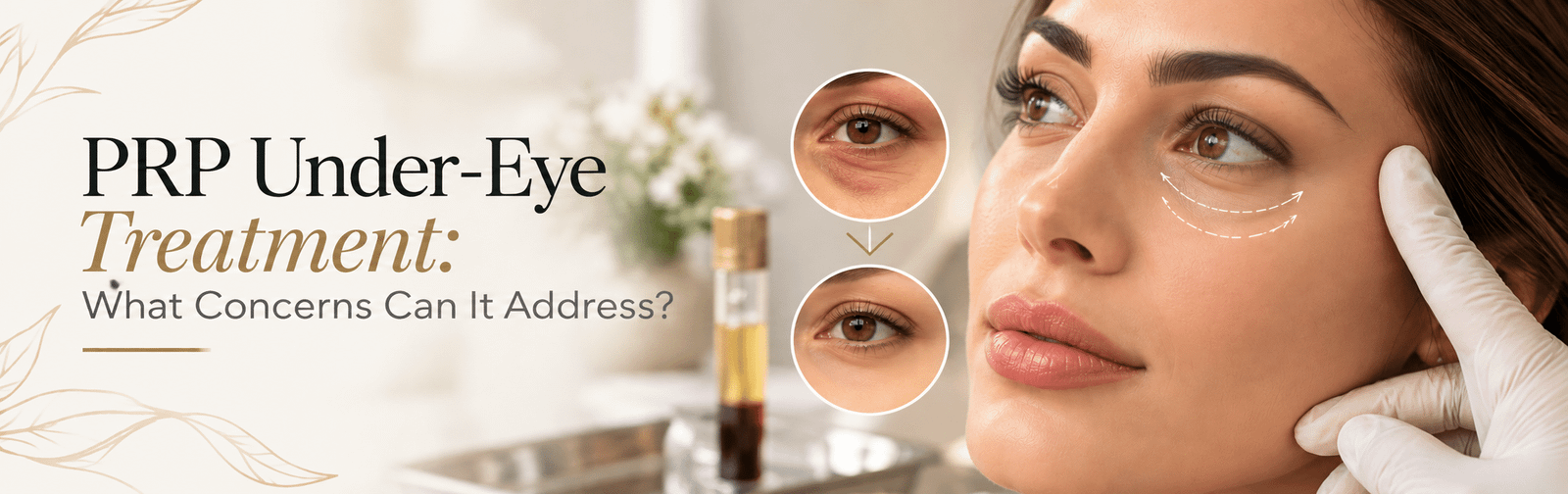 PRP under-eye treatment North Bay